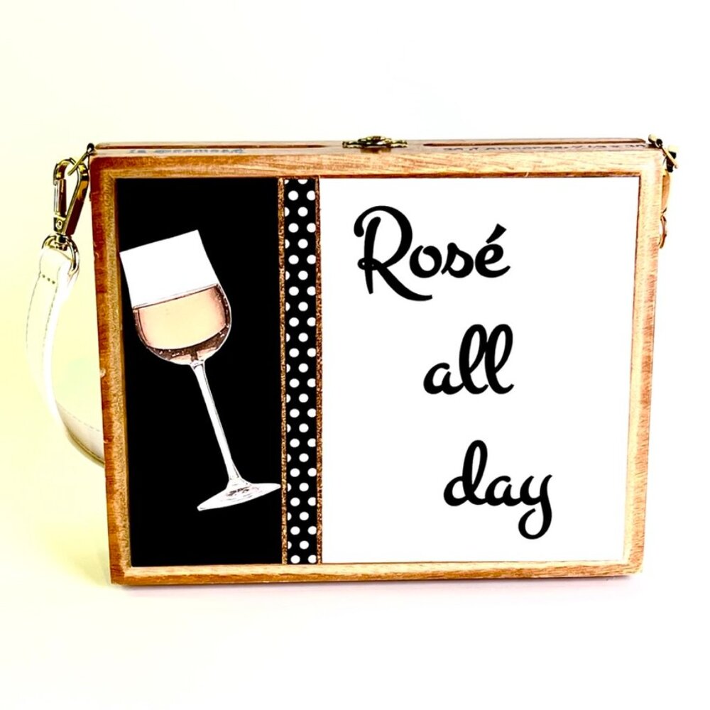 Rosé All Day Wine Purse